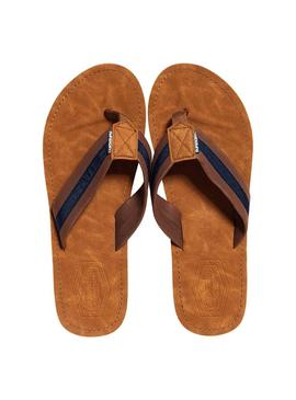 Chanclas Superdry Cove 2.0 Camel Hombre