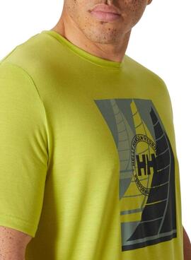Camiseta Helly Hansen Race lima para hombre