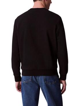 Sudadera Calvin Klein Jeans Bauhaus negro para hombre