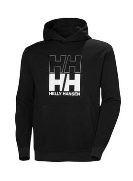 Sudadera Helly Hansen Graphic negro para hombre