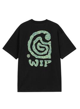 Camiseta Carhartt Heliz negro para hombre