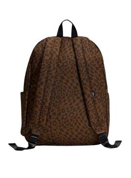 Mochila Vans Old Skool animal print marrón para mujer y hombre