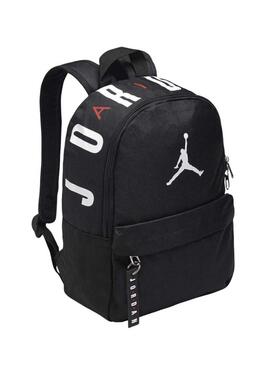 Mochila Air Jordan mini negro para niños