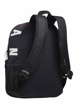 Mochila Air Jordan mini negro para niños