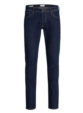 Pantalón vaquero Jack and Jones Glenn azul para hombre