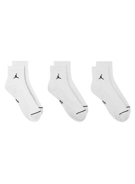 Pack tres pares de calcetines Jordan Everyday blanco para hombre
