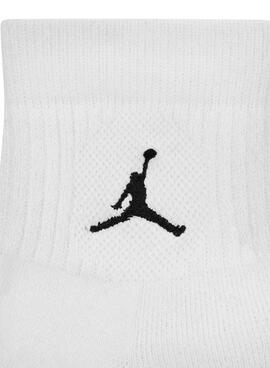 Pack tres pares de calcetines Jordan Everyday blanco para hombre