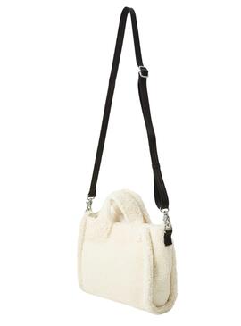 Bolso tote Calvin Klein Teddy blanco para niña