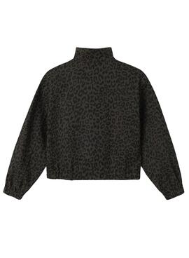 Chaqueta Name It Lela leopardo para niña