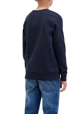 Sudadera Jack and Jones Geplas marino para niño