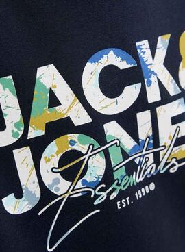 Sudadera Jack and Jones Geplas marino para niño