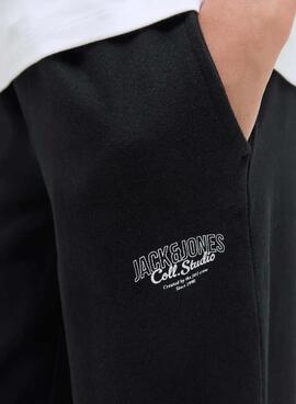 Pantalón Jack and Jones Makoto negro para niño