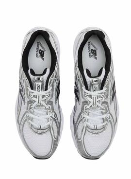 Zapatillas New Balance U740 blanco y negro para mujer