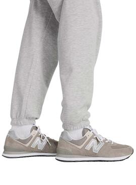 Jogger New Balance gris para hombre