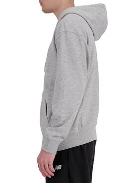 Chaqueta New Balance Sport gris para hombre