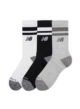 Calcetines New Balance Active Stripe tres pares