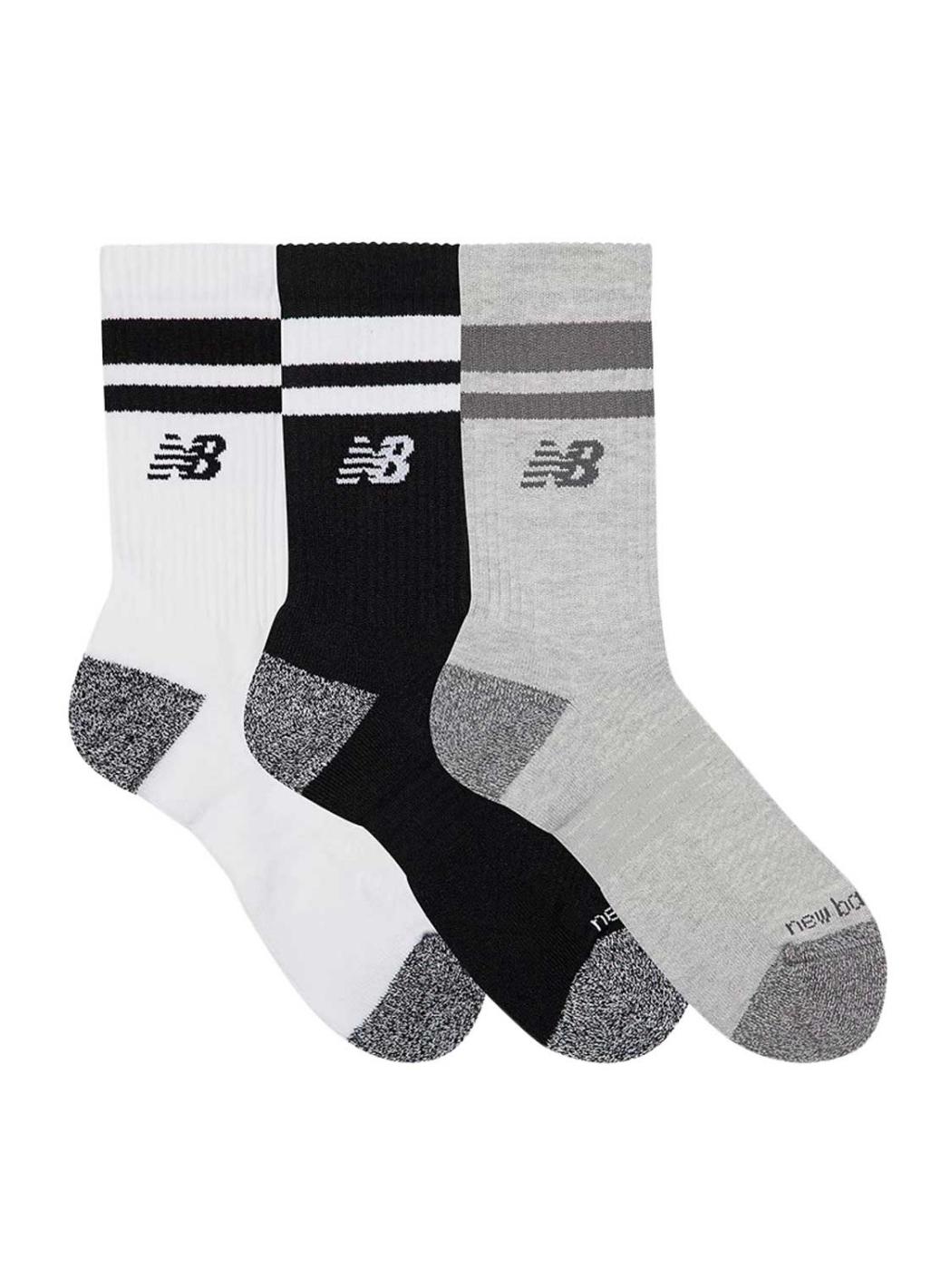 Calcetines New Balance Active Stripe tres pares