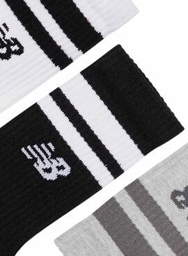 Calcetines New Balance Active Stripe tres pares