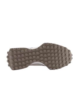 Zapatillas New Balance U327 beige y lila para hombre