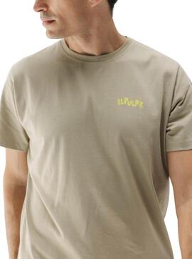 Camiseta El Pulpo Ice Cream verde para hombre