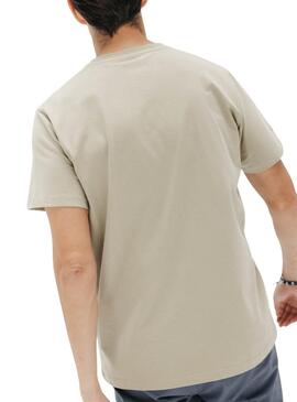 Camiseta El Pulpo básico verde para hombre