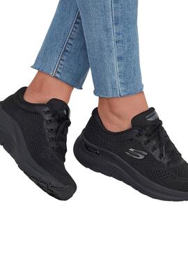 Zapatillas Skechers Arch Fit negro para mujer