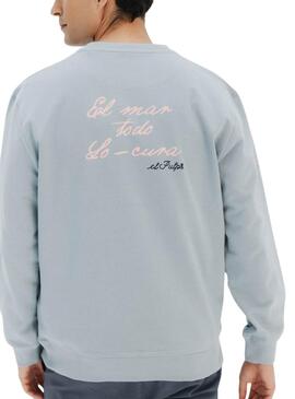 Sudadera El Pulpo El Mar azul para hombre