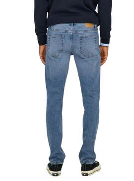 Pantalón vaquero Only and Sons Loom denim claro para hombre