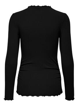 Jersey Only Glamour negro para mujer