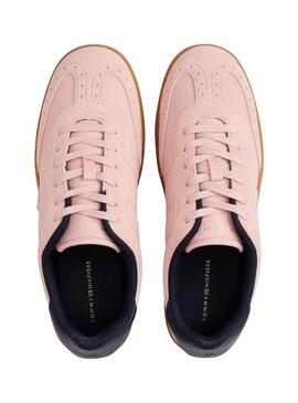 Zapatillas Tommy Hilfiger Heritage rosa para mujer
