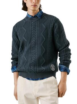 Jersey Pepe Jeans Perry azul marino para hombre