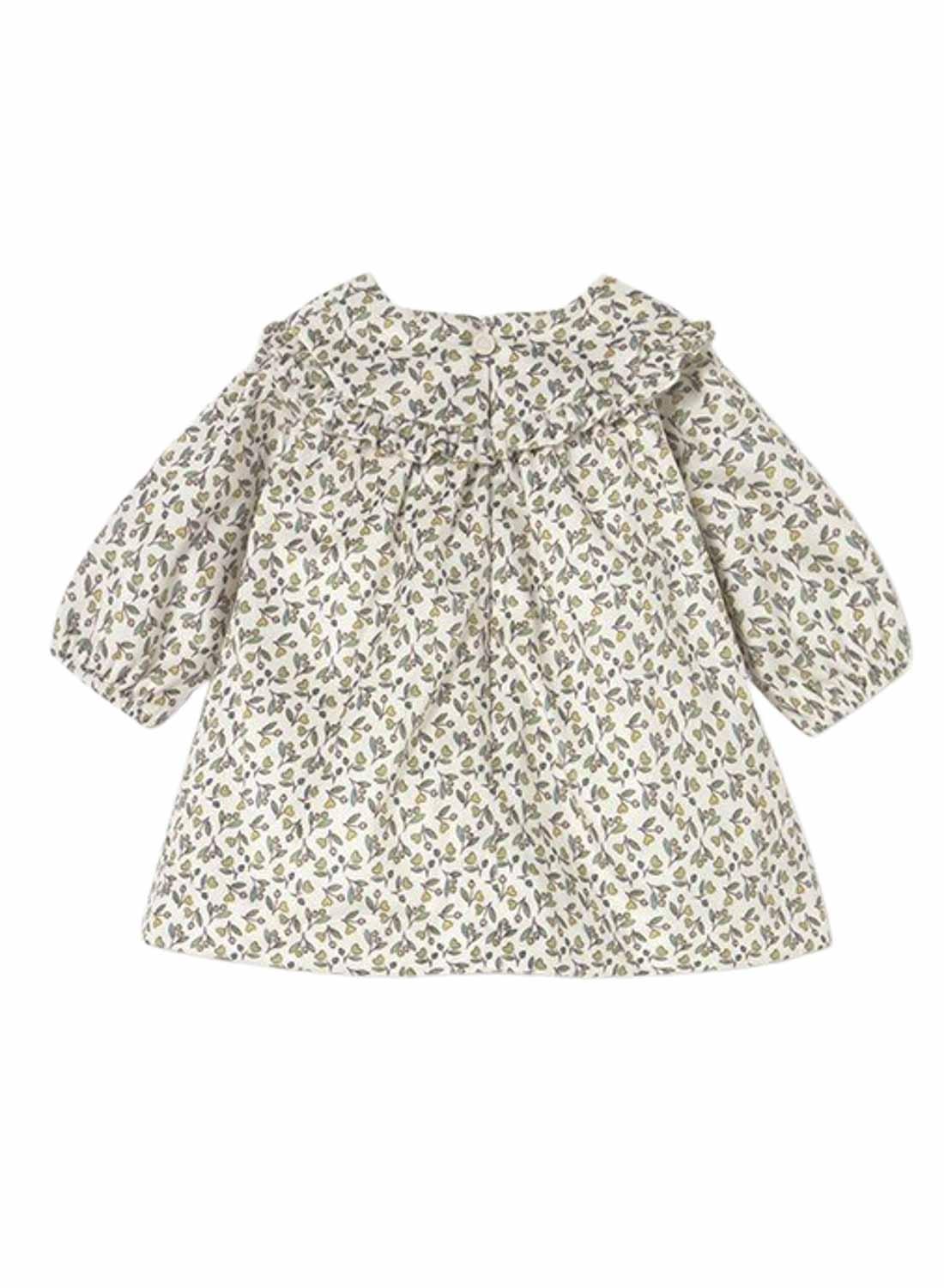 Vestido Mayoral terciopelo estampado  para bebé