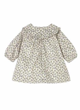 Vestido Mayoral terciopelo estampado  para bebé