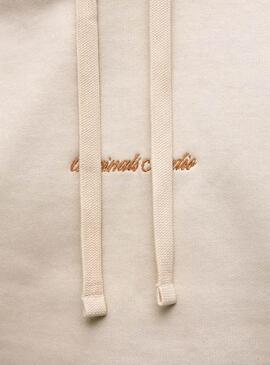 Sudadera Jack and Jones Norrebo beige para hombre