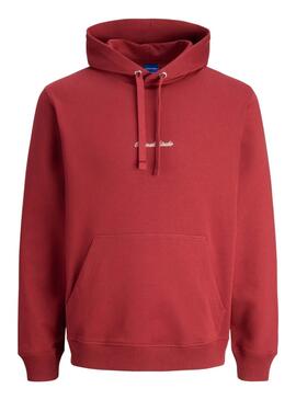 Sudadera Jack and Jones Norrebo rojo para hombre