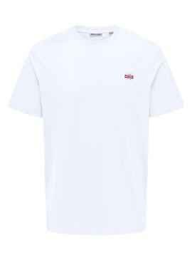 Camiseta Only and Sons Dawson blanco para hombre