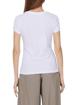 Camiseta Only Vibe blanco para mujer