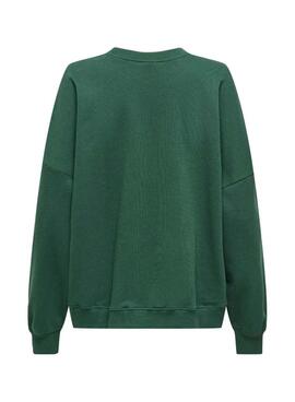 Sudadera Only Bila Bear verde para mujer