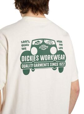 Camiseta Dickies Gordonsville blanco para hombre