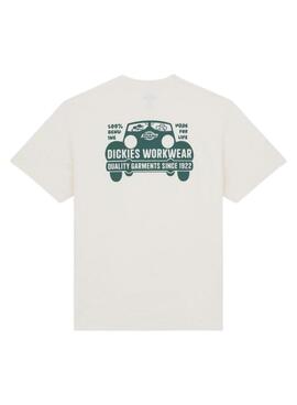 Camiseta Dickies Gordonsville blanco para hombre