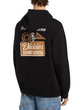 Sudadera Dickies Donut House negro para hombre
