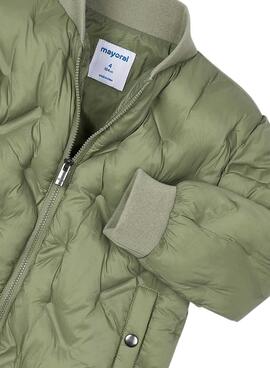 Bomber Mayoral acolchada verde unisex