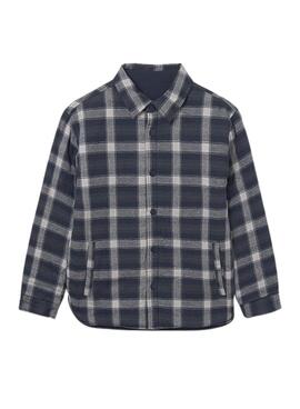 Sobrecamisa Mayoral reversible marino para niño