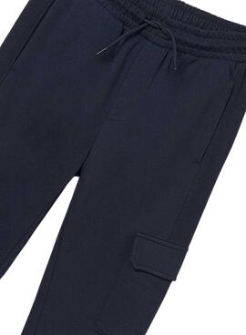 Pantalon Mayoral punto cargo marino para niño
