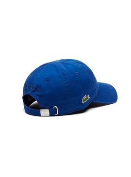 Gorra Lacoste Basica Azul Electrico Hombre Mujer