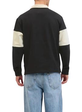 Polo Jack and Jones Norrebro azul y beige para hombre