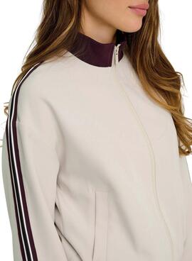 Chaqueta Only Mellie beige para mujer