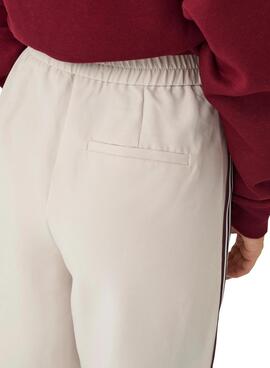 Pantalón Only Mellie beige para mujer