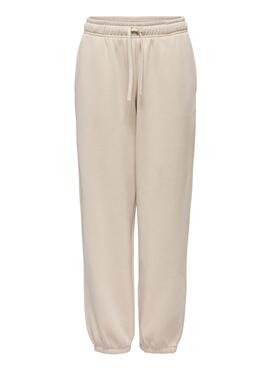 Pantalón Only Best beige para mujer
