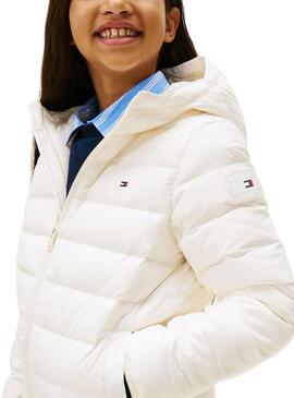 Abrigo Acolchado Tommy Hilfiger beige para niños